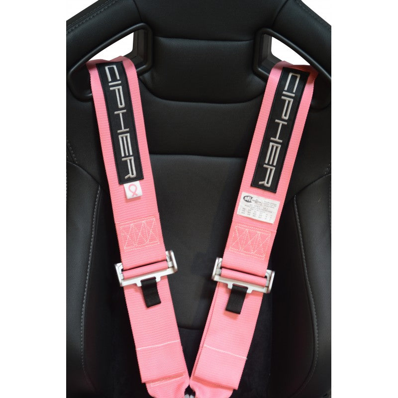 Cipher Racing Harness Point Inch (Pink) Camlock Quick Release