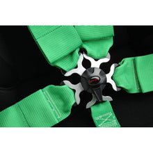 Cipher Racing Harness 5 Point 3 Inch (Green) Camlock Quick Release